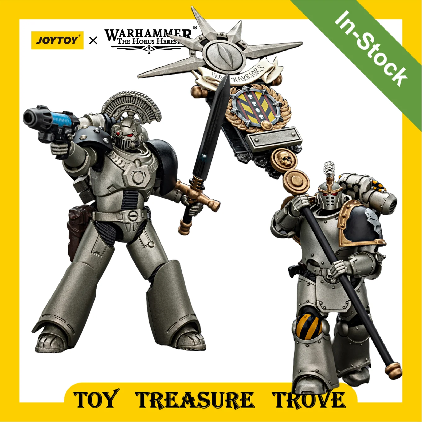 

[В НАЛИЧИИ] JOYTOY Warhammer 30K 1/18 Фигурки Железные воины MKVI Тактический сержант и команда Squad Выбранная модель игрушки из 2 предметов