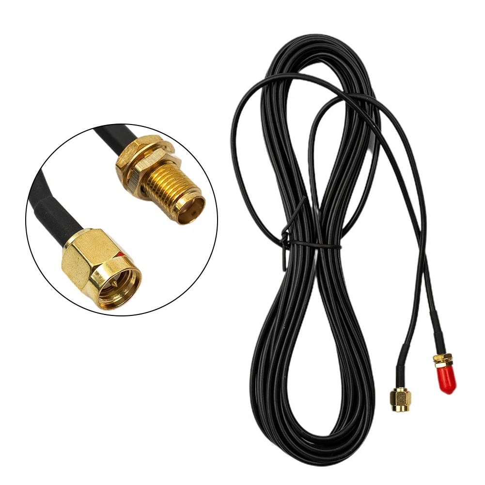 Long range WLAN 3G GSM 4G Antenna Cable 5m SMA Female to SMA Male Super Low Loss for External Antenna Application