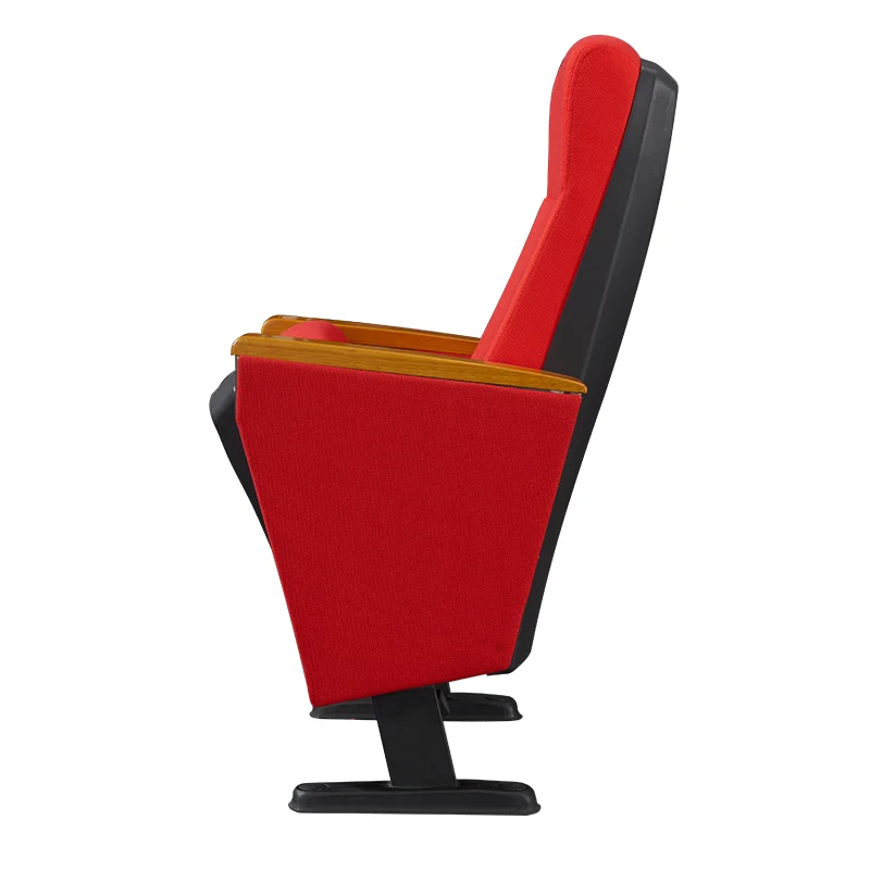 Used in theater cinema lecture conference hall slow return folding vip auditorium chairs seats with writing table