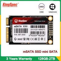 KingSpec mSATA SSD 128GB 256GB 512GB Internal Solid State Driver 1TB 2TB Mini SATA NGFF Hard Disk For HP Laptop PC