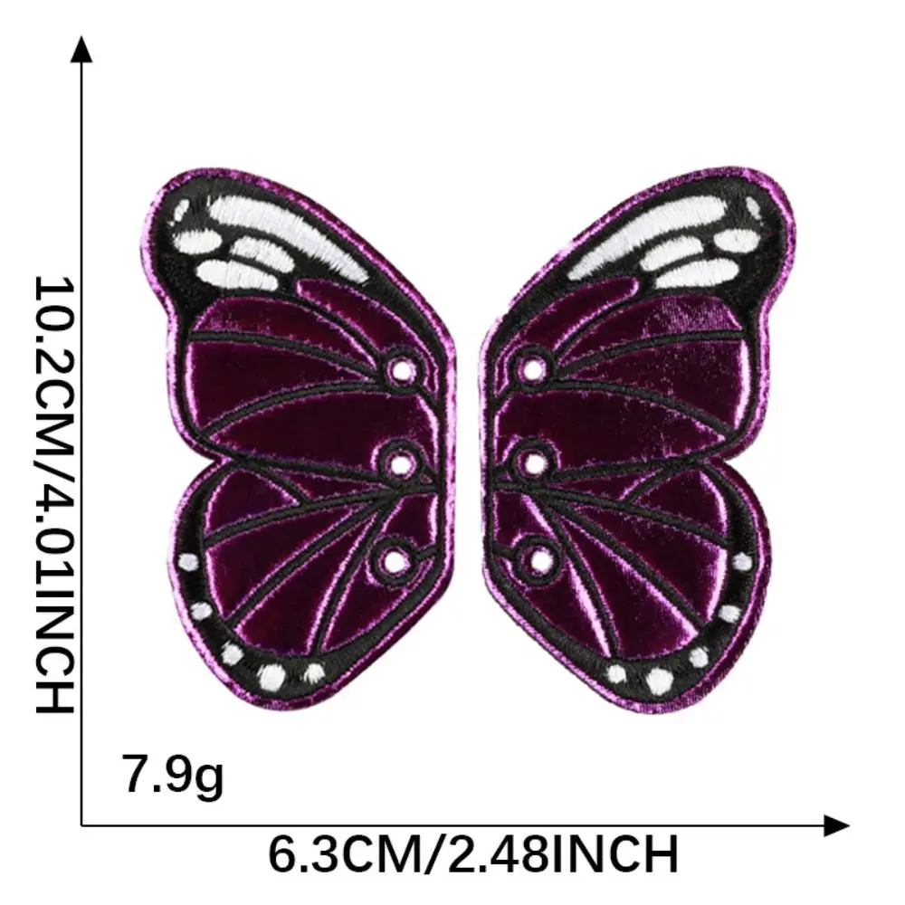 Butterfly Shape Butterfly Wing Charms Multi-Color Detachable Detachable Shoe Decorations Versatile DIY Shoe Ornaments