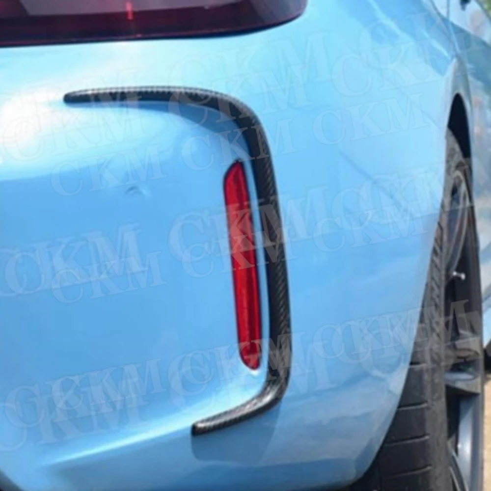 

CKMUUER for BMW 2 Series F87 M2 2016 2017 2018 Carbon Fiber Rear Bumper Fins Canards Splitters Accessories Rear Splitters Auto