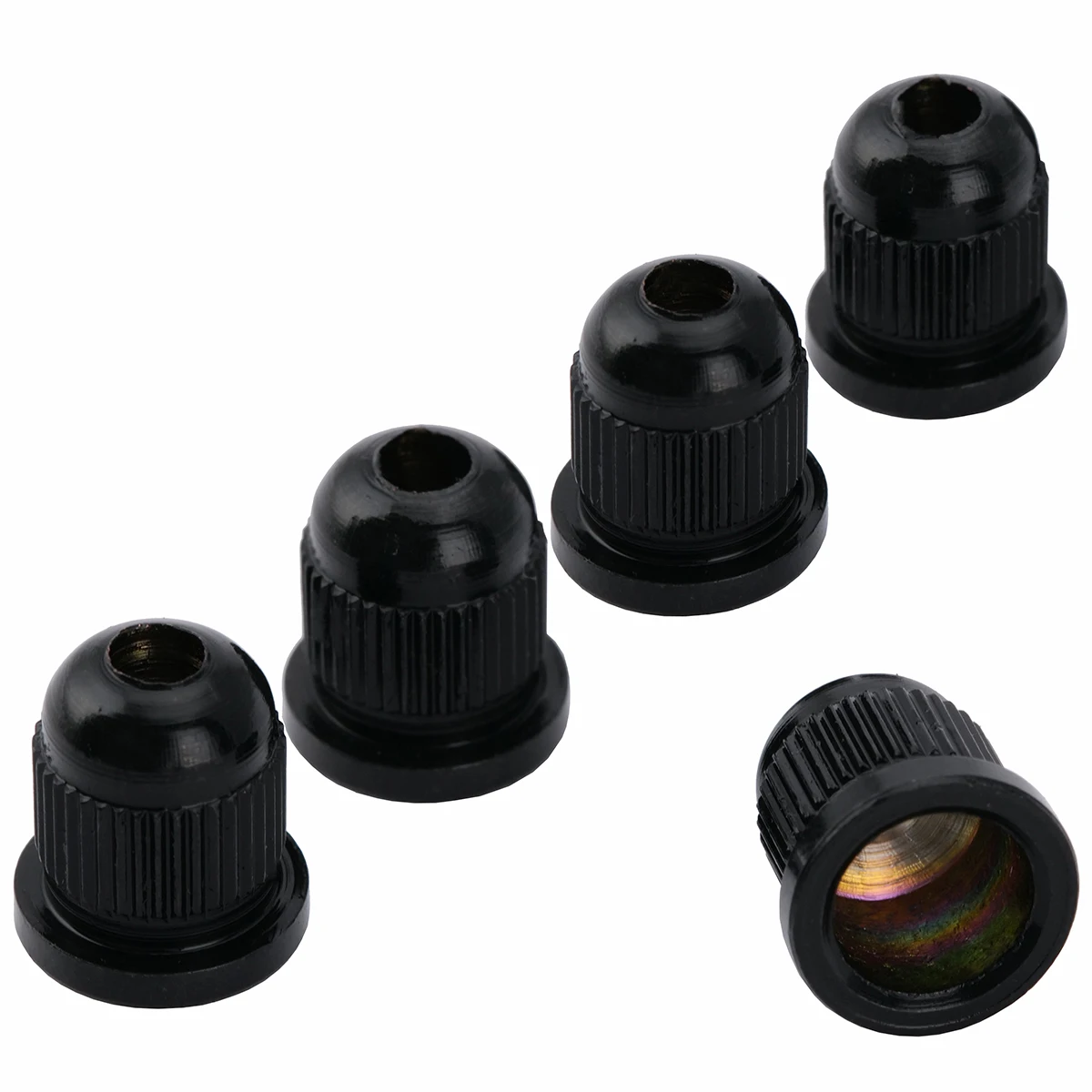 Musiclily Pro 10.2mm Steel Through Body String Mounting Ferrules for Electric Bass (Set of 5)