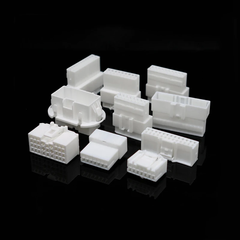 936201-1TE Typ 16-Loch-Buchse für Automobile, 2,3 weiße Steckverbinder mit 5 mm Rastermaß