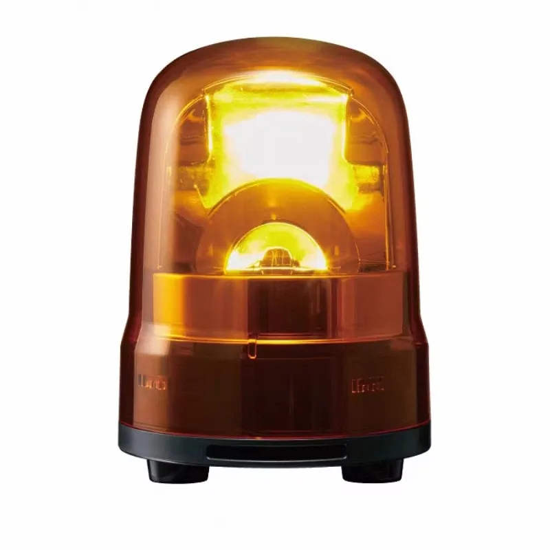 

Yellow turn indicator device 88dB LED warning light, rotating beacon, buzzer 360 ° beam of light angle