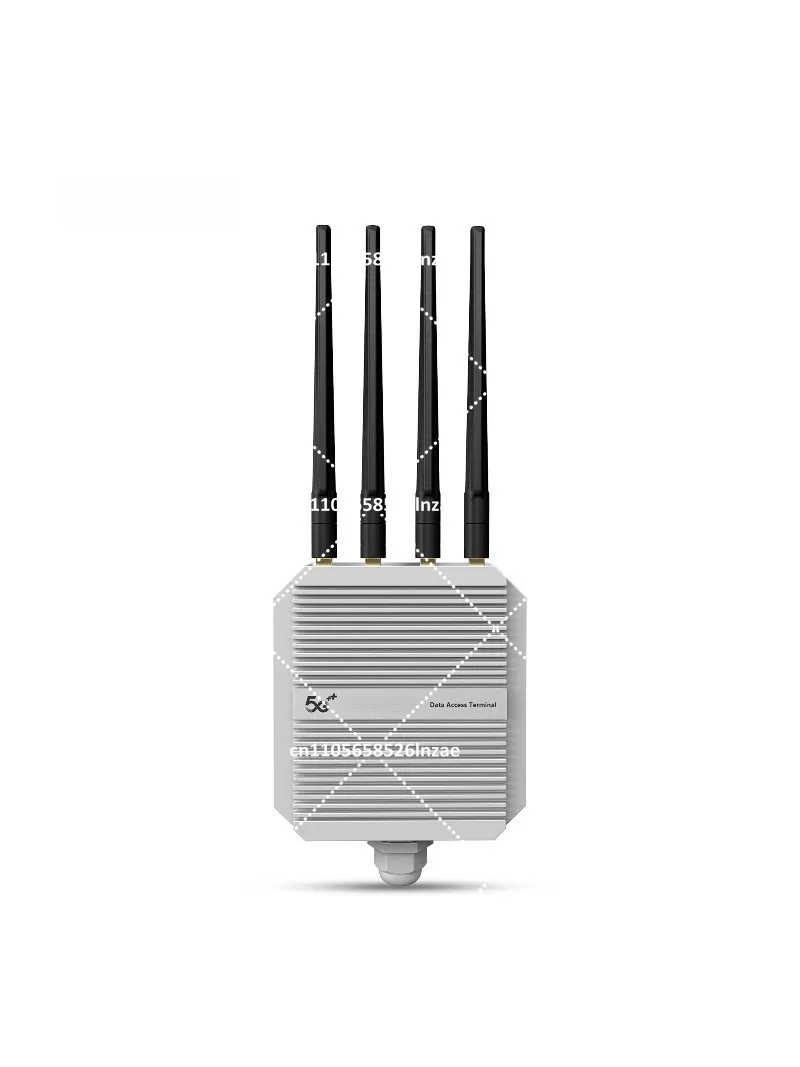 

High Power Outdoor 5G Router with 4CC Carrier Aggregation, 2.5G Port, VPN, Multi-Band Support, AT Command Configuration