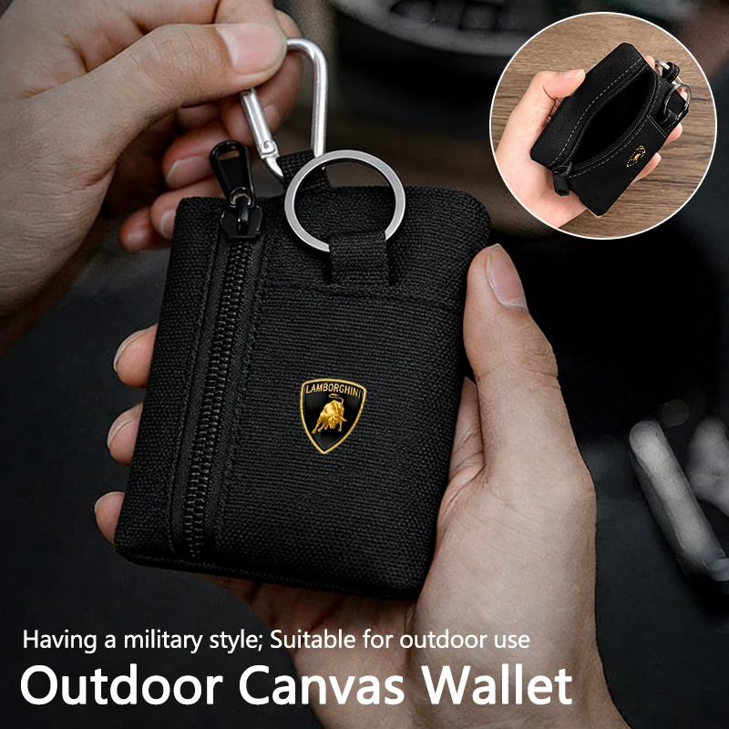 Bolsa de almacenamiento multifuncional táctica para exteriores, Mini bolsa de almacenamiento multifuncional para Lamborghini LP570 LP610 Urus LP700 LP770 Gallardo Aventador