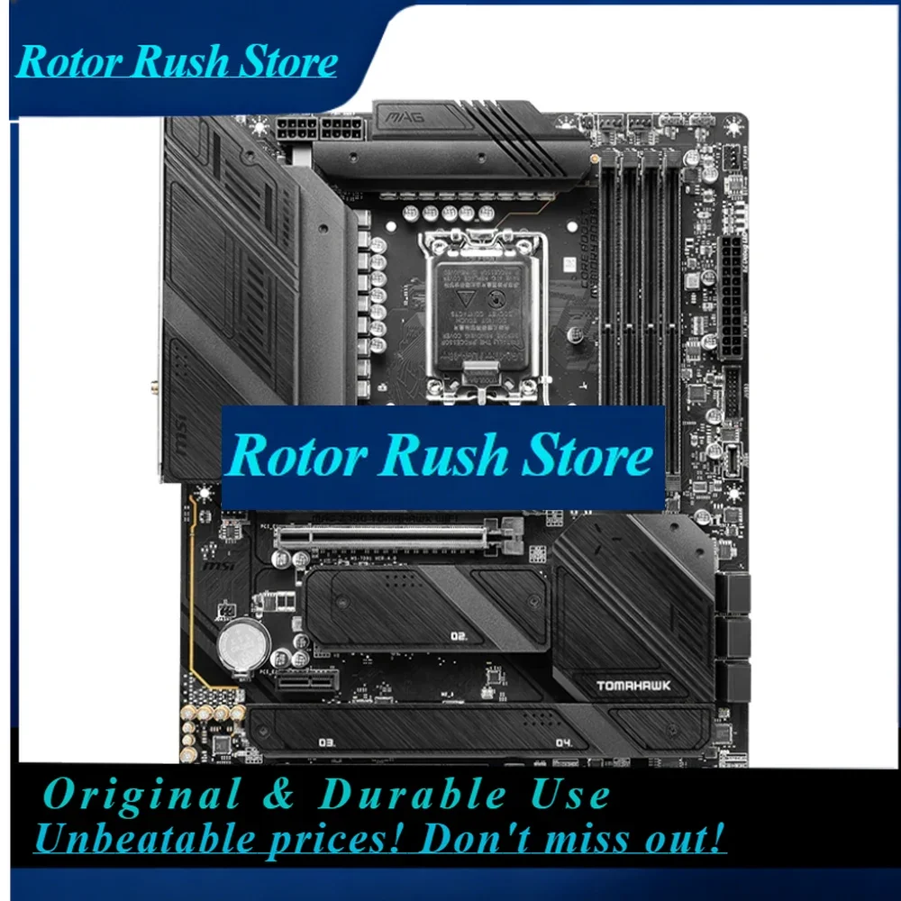 RoRuSMSI MAG Z790 TOMAHAWK WIFI Motherboard I9-12900K I7-12700KF I5-12400F I3-12100 CPU INTEL Z790 DDR5 7200MHz Wi-Fi 6E 256GB