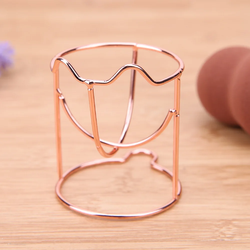 Podstawka na gąbeczkę do makijażu w kształcie kropli wody, uchwyt do suszenia gąbeczek do makijażu, wzór kotka