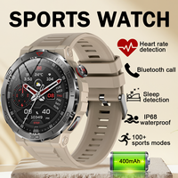 New For Huawei Xiaomi  GPS Smart Watch Men 466*466 AMOLED HD Screen Outdoor Compass Heart Rate Bluetooth Call sports mode Watch