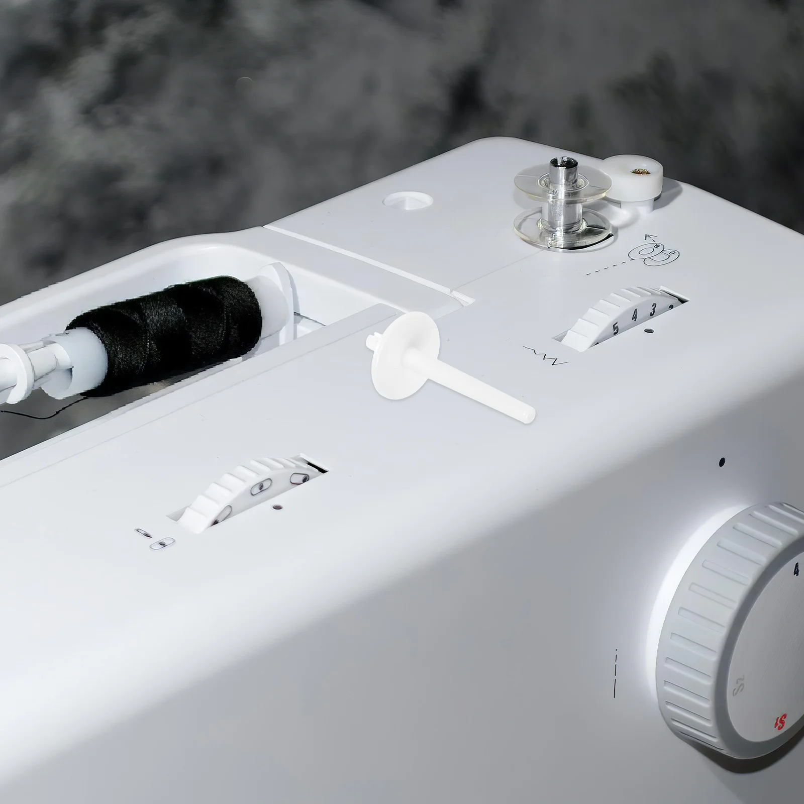 

Sewing Machine Spool Pin High Quality Durable Metal Construction for Smooth Operation Thread Holder Accessory 120mm Length