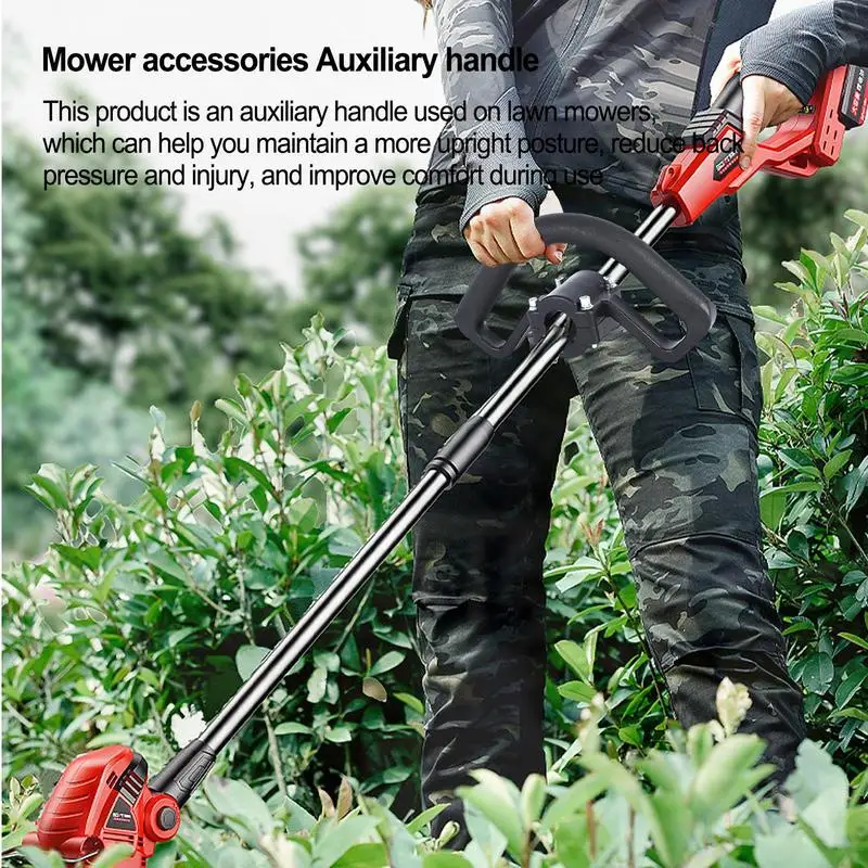 Imagem -03 - Handle Confortável para Labor-saving Lawn Trimmer String Trimmer Peças para Árvores Fazendas Quintal Árvores