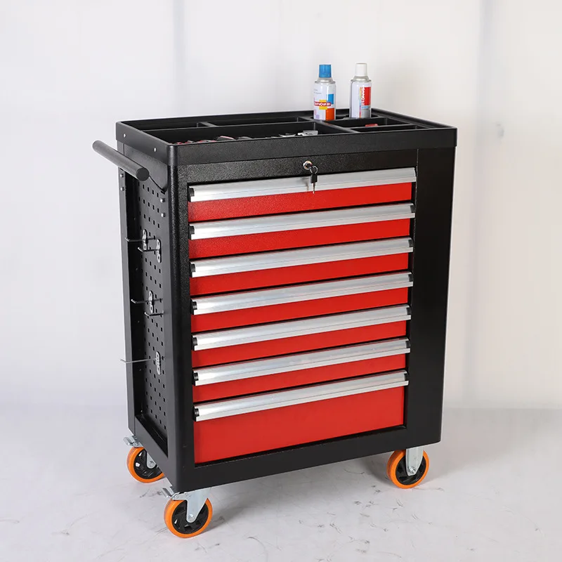 Wooden Workbench 7 Drawers Tool Trolley/with Big Space Storage