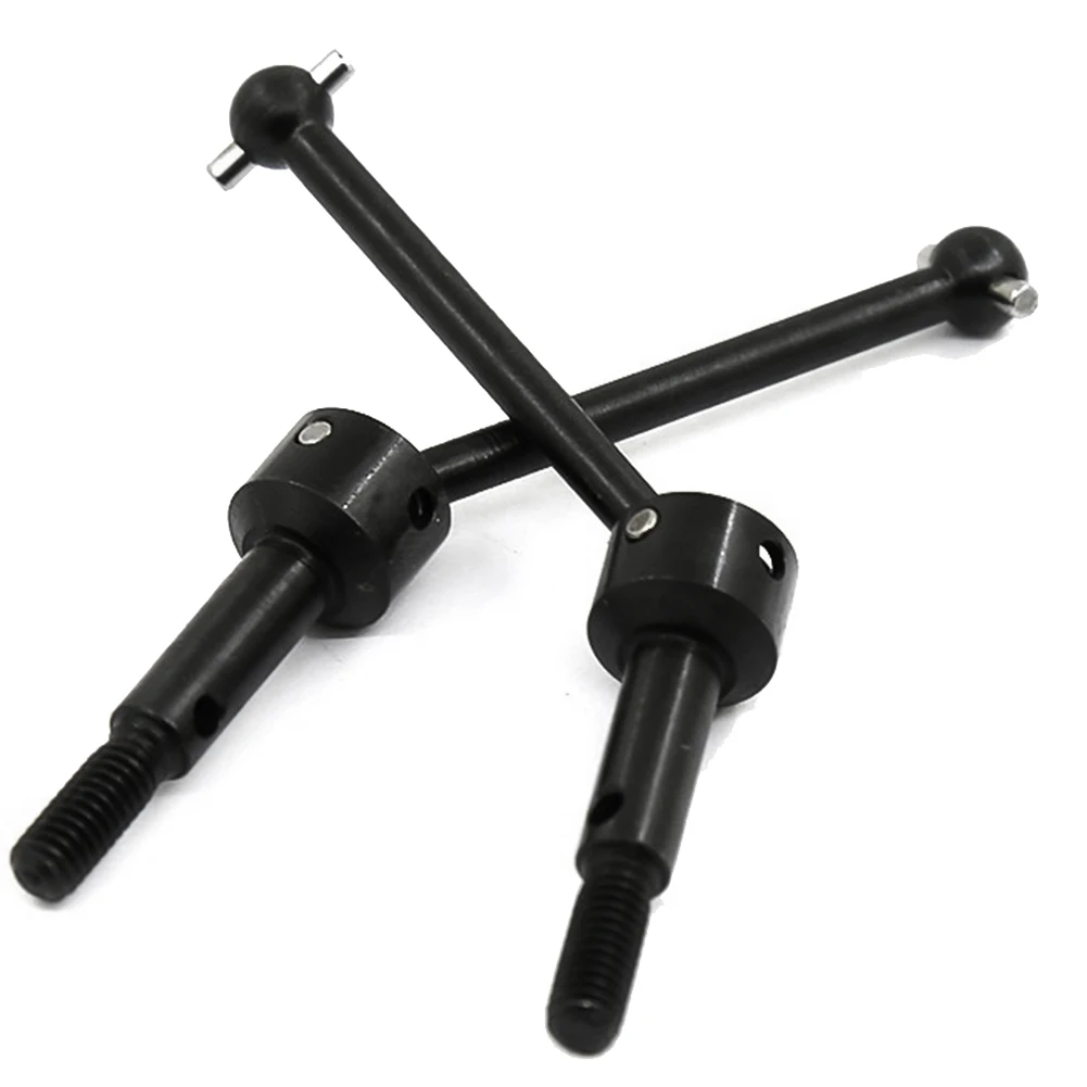 ABXE-4Pcs Universal Drive Shaft CVD 39Mm Swing Drive Shafts With Differential Cup Metal Parts For Tamiya TT01 TT02 TA04 TT-02 RC
