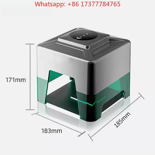 UBLM-K4-3W Small and portable  marking machine engraving metal Papers Plastic Cloth Woodiness PVC board  Leatherwear