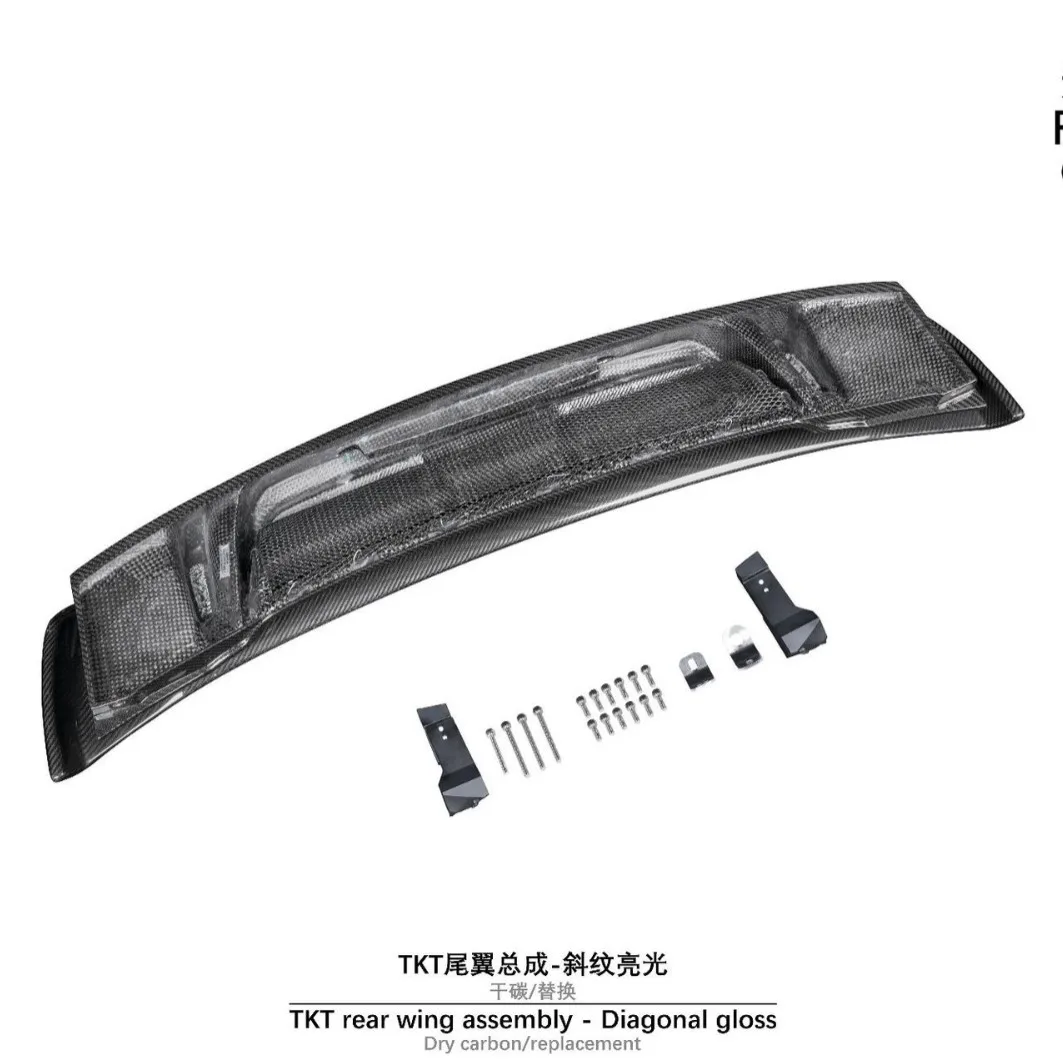 For 12-16 Porsche 991.1 TKT tail assemblies, dry carbon replacement