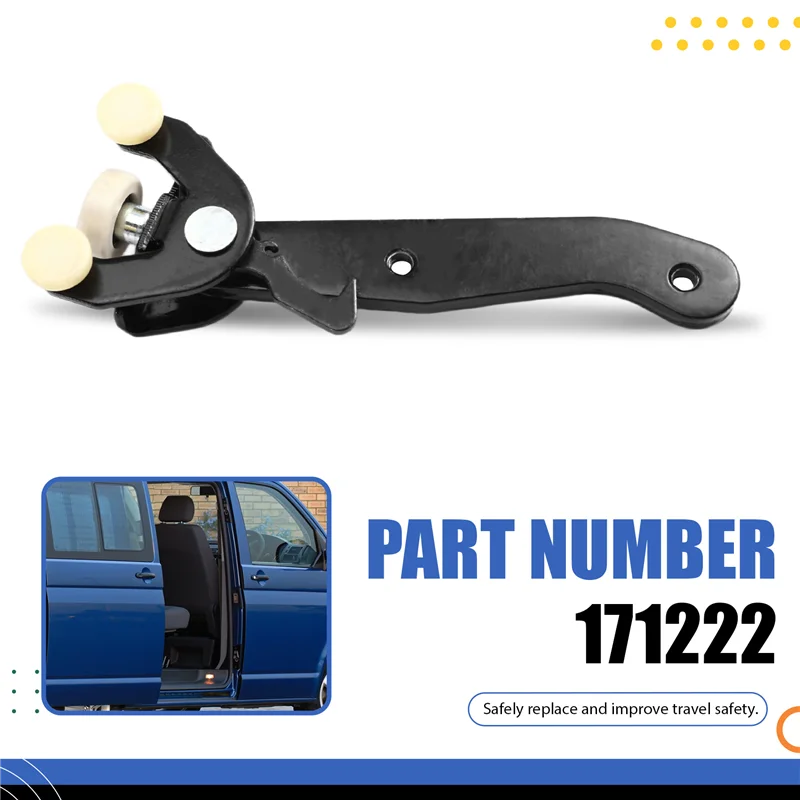 

For VW Transporter V Bus 2003-2015 Compatible 171222 Car Roller Door Pulley Roller Guide Sliding Door Pulley