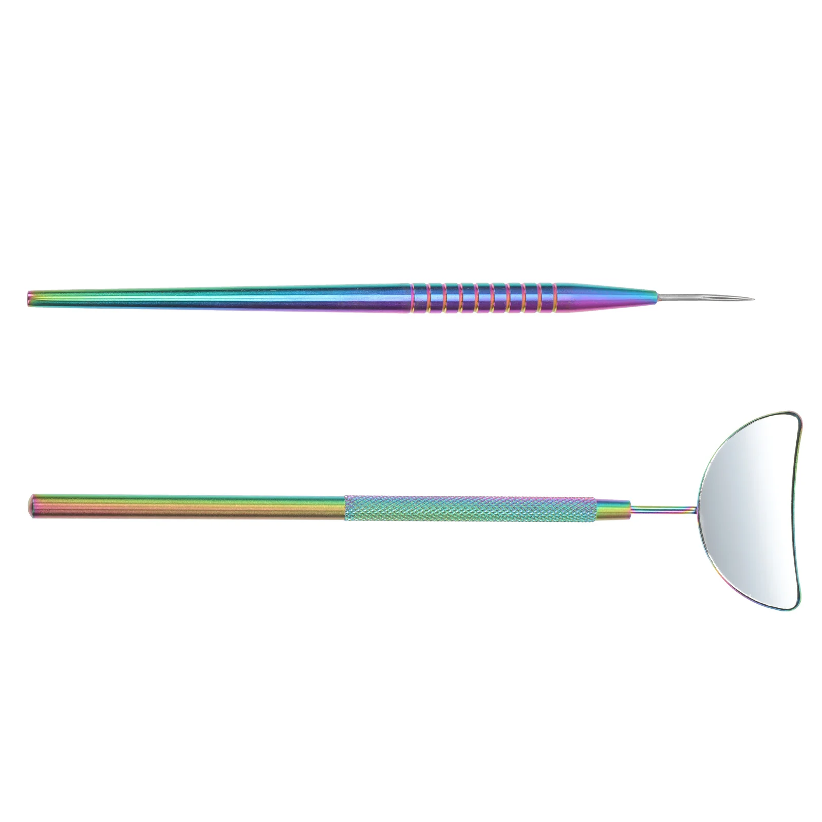 1 مجموعة 1 مجموعة رمش تمديد أداة عدة قضيب مرآة لاش فصل رفع عصا صالون تطعيم ملحق ماكياج أداة #2