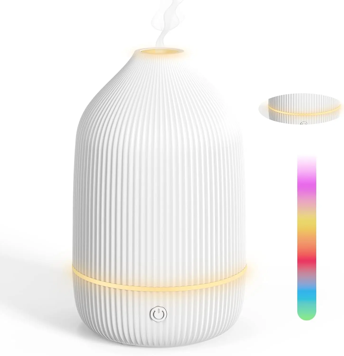 Essential Oil Diffuser, 100ml Aromatherapy Diffuser, USB silent aromatherapy fragrance humidifier for bedroom