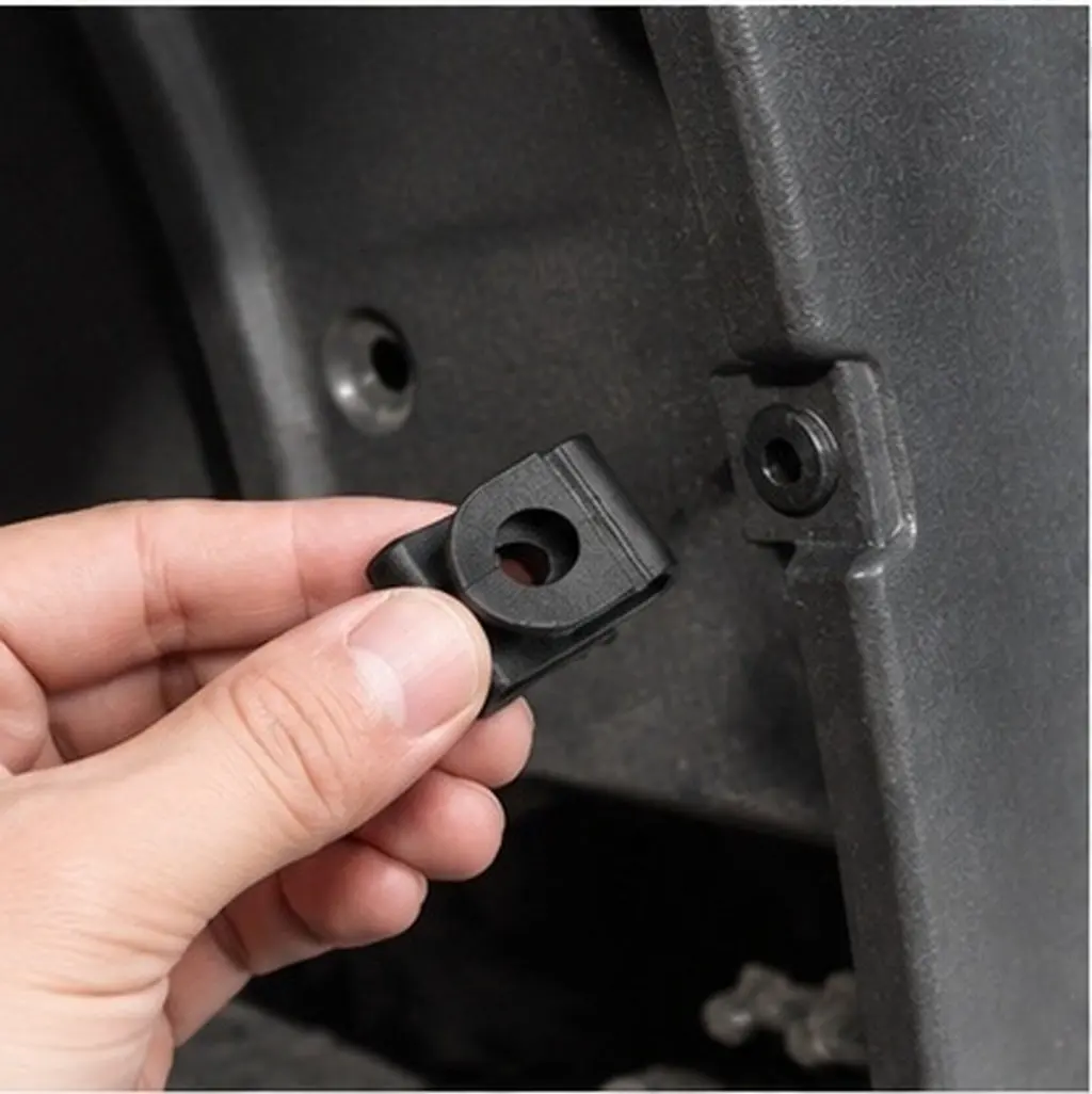 20Pcs Car Wheel Arch Cover Fixed Plastic U Nut Clips Automotive Retainer Fastener Clips for Underbody Panel Lower Guard Plate