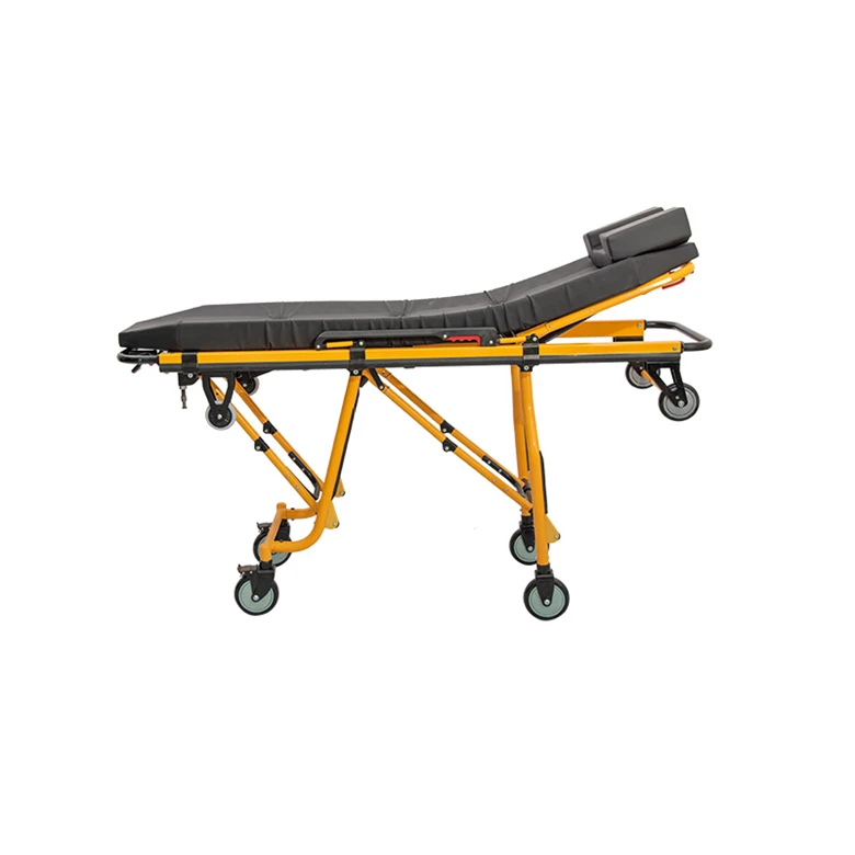 

High end carry patient disabled ambulance hydraulic emergency rescue stretcher transfer people trolley