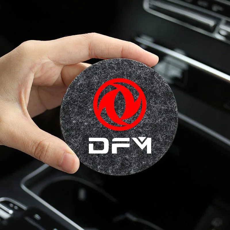 Car Slip Water Cup Mat Anti-Dirt mat for Dongfeng DFM Aeolus ax3 k01 Ax5 580 h30 c31 ax7 AX4 DFSK Glory Cefiro MX6 Accessories