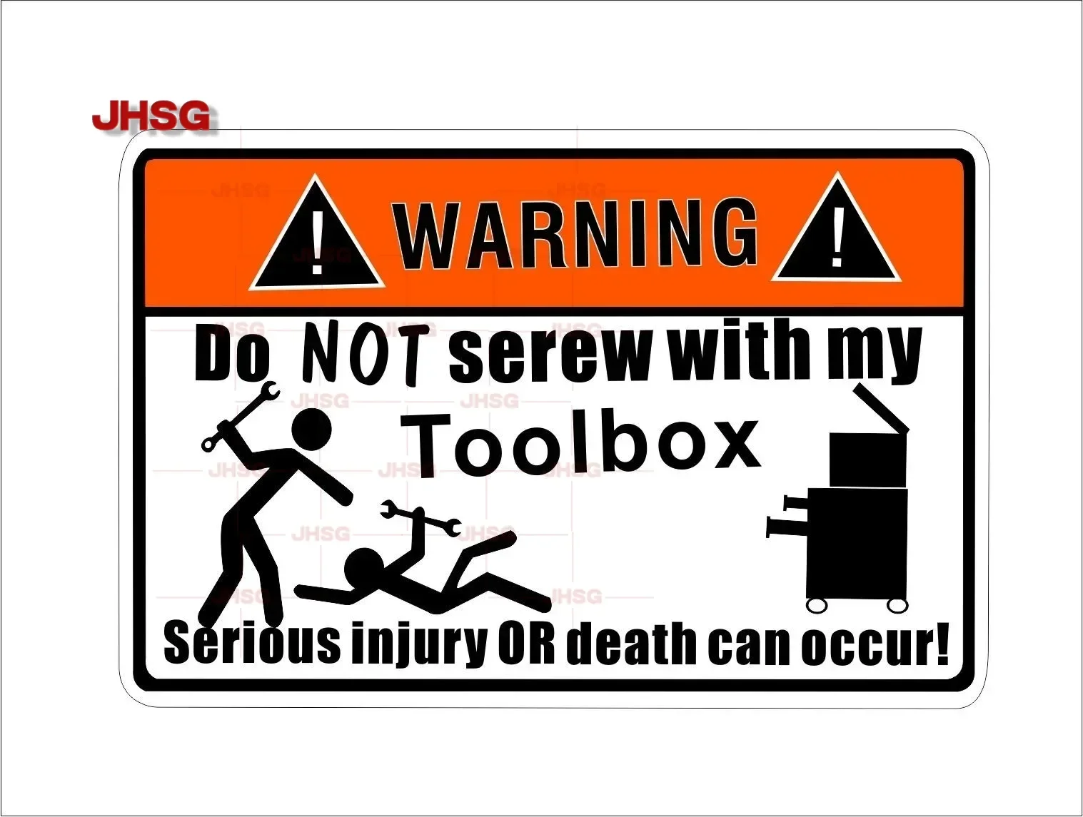

Warning: Do Not Use My Toolbox with Vinyl Stickers for Waterproof Vinyl Vehicle Exterior Accessories Motorcycle stickers