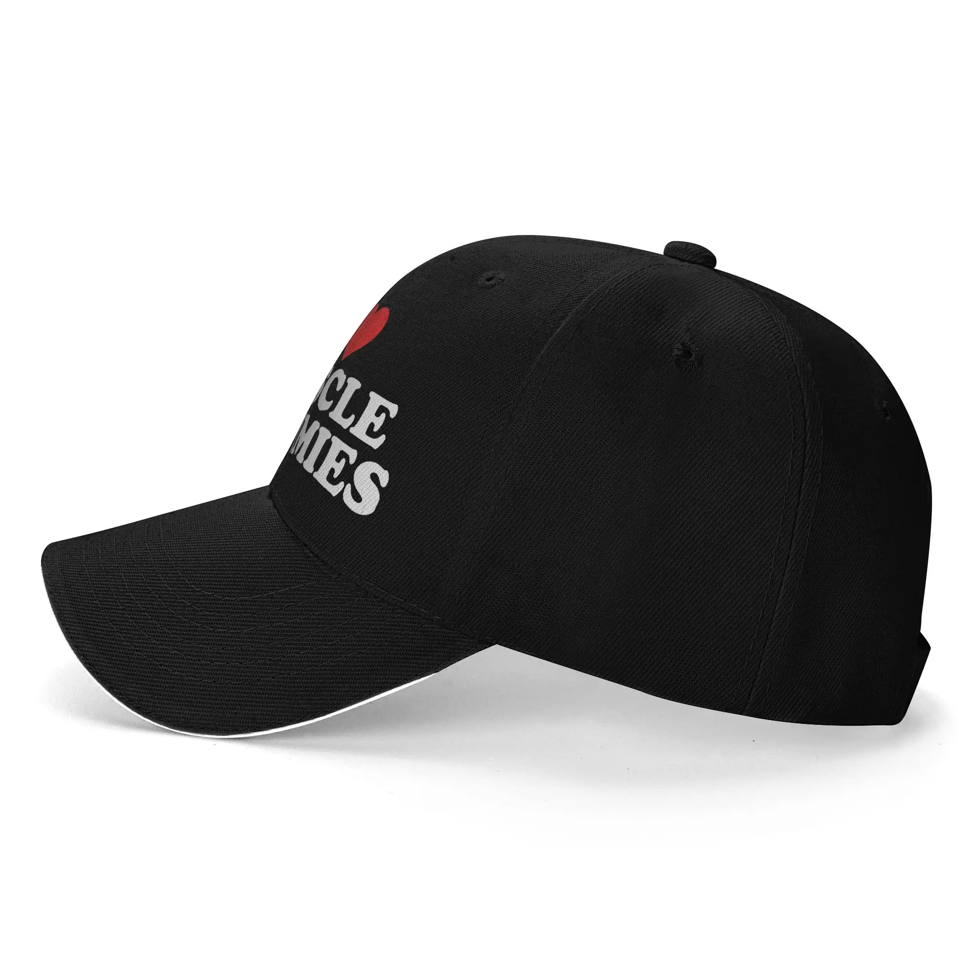 I Love Muscle Mommies Baseball Cap  Running Hippie Sun Visor Trucker Hat Women Men Classic Design Baseball Caps