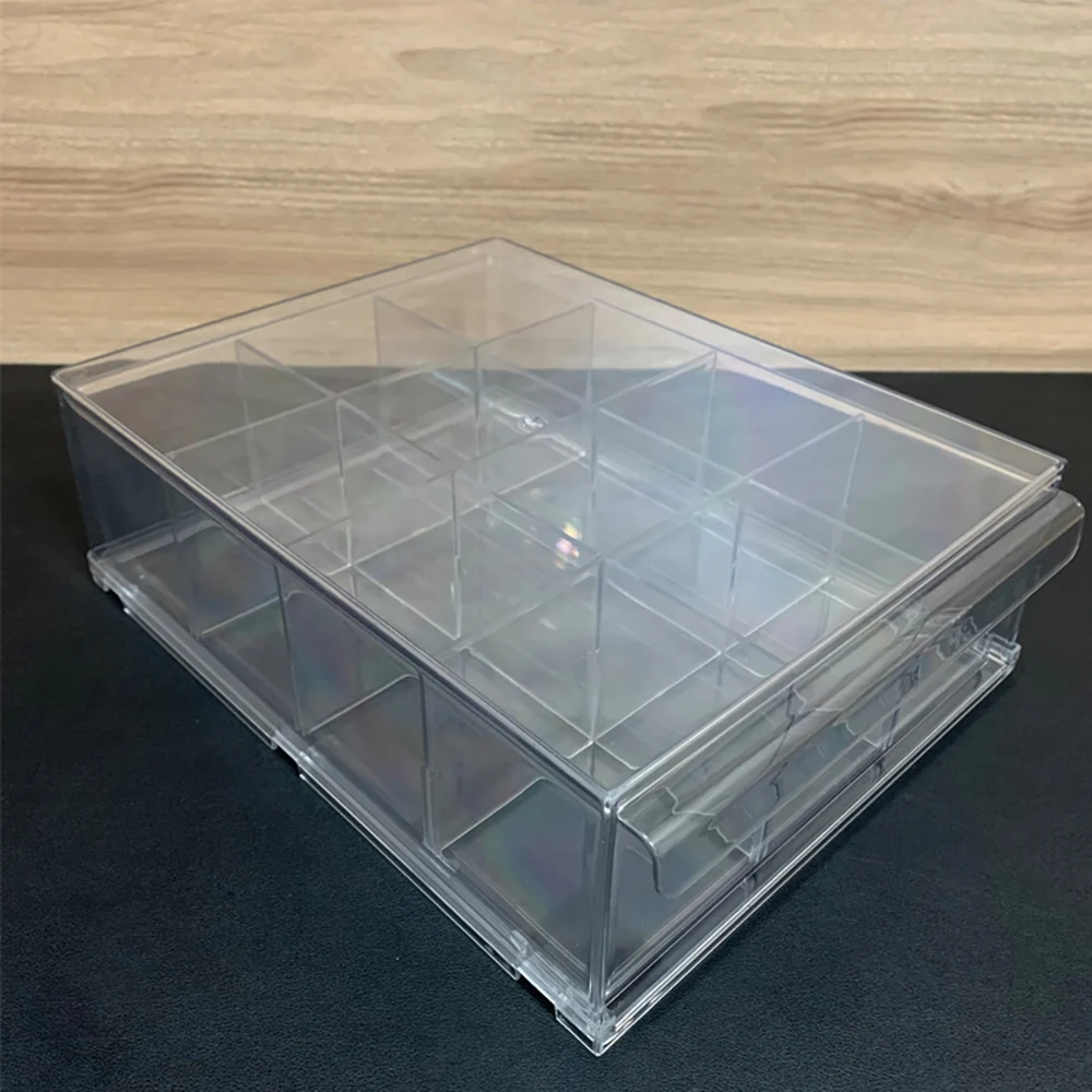 Transparent Ultra-large Capacity Card Case Plastic Trading Card Storage Box for PKM/MGT/YGO Card Games Collection