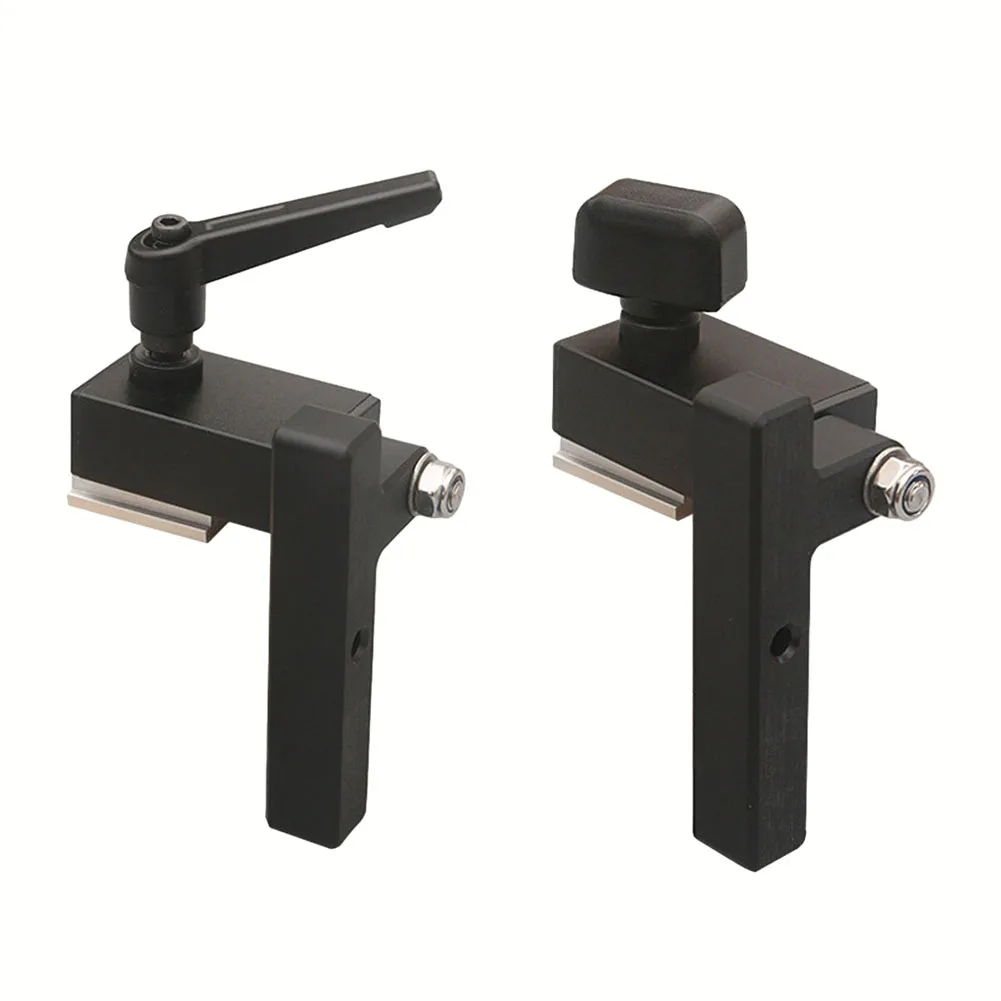 ตัวหยุดรางไมเตอร์ตามหลักสรีรศาสตร์สำหรับงานไม้ ตัวจำกัดการเลื่อนอลูมิเนียมอัลลอยด์พร้อมการออกแบบด้ามจับที่สะดวกเพื่อการใช้งานง่าย