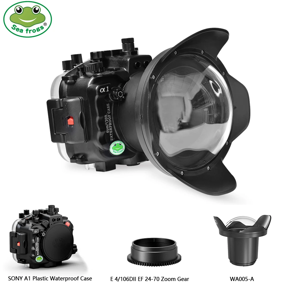 SeaFrogs 40M/130FT UW housing with 6