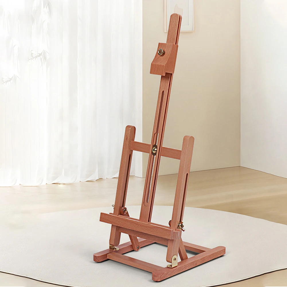 حامل لوحة خشبي على سطح المكتب إطار عرض استوديو للفنانين المبتدئين البالغين