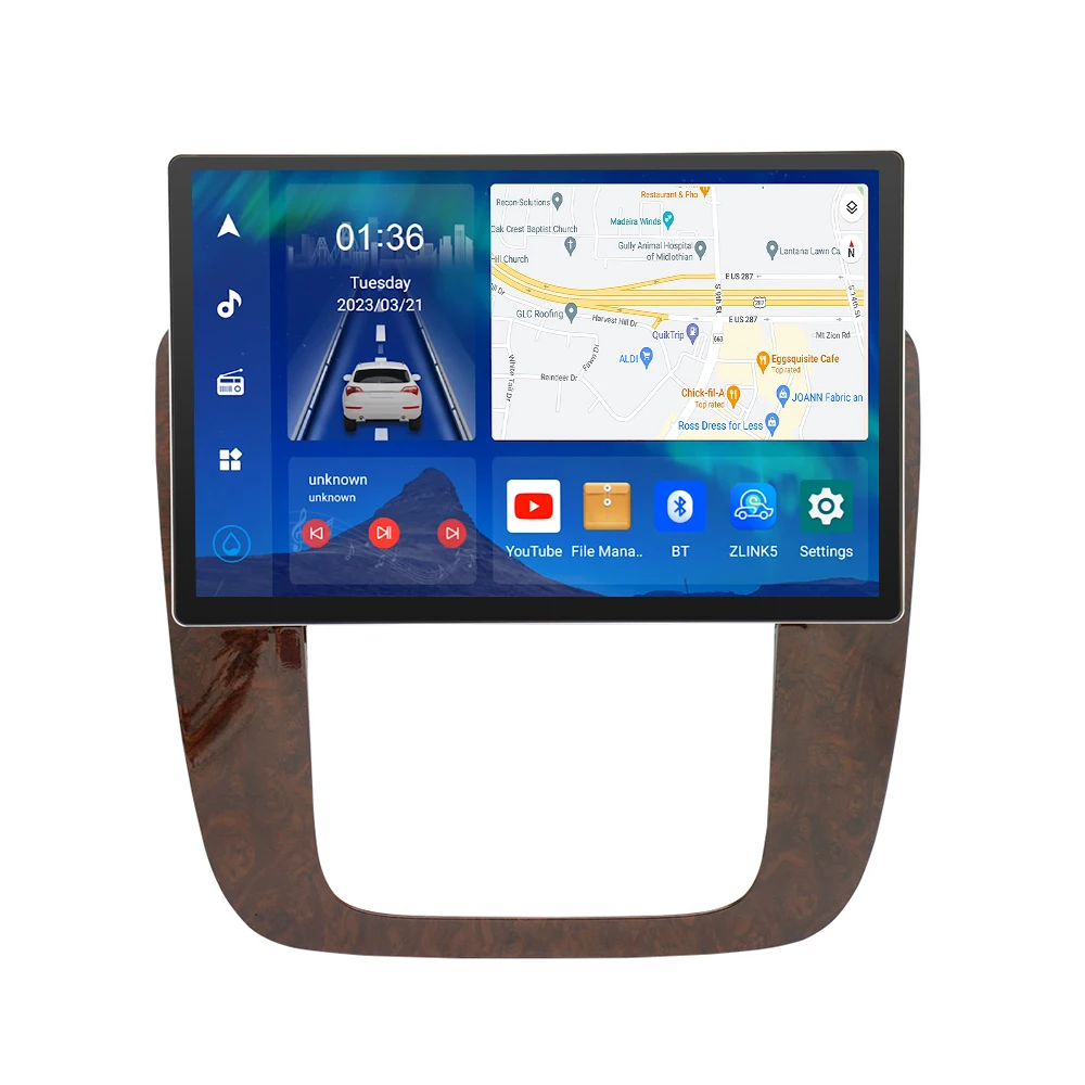 

for 13.3 Inch Chevrolet Tahoe 2007-2012 Android Car Radio with Navigation GPS Multimedia Player CarPlay Featuring DSP Function