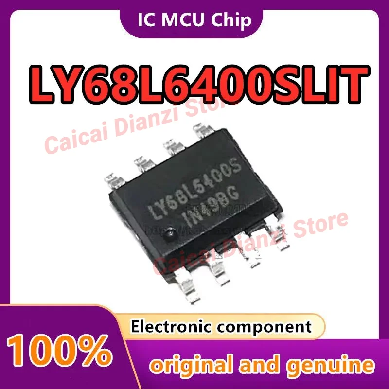 

LY68L6400SLIT SOP-8 LY68L6400S SPI 64 МБ SRAM