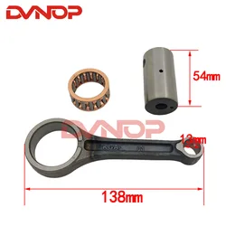 Motorcycle CG150 13mm pin crankshaft connecting rod for Honda CG125 150cc CG 150 con rod with needle bearing (piston pin 13mm)