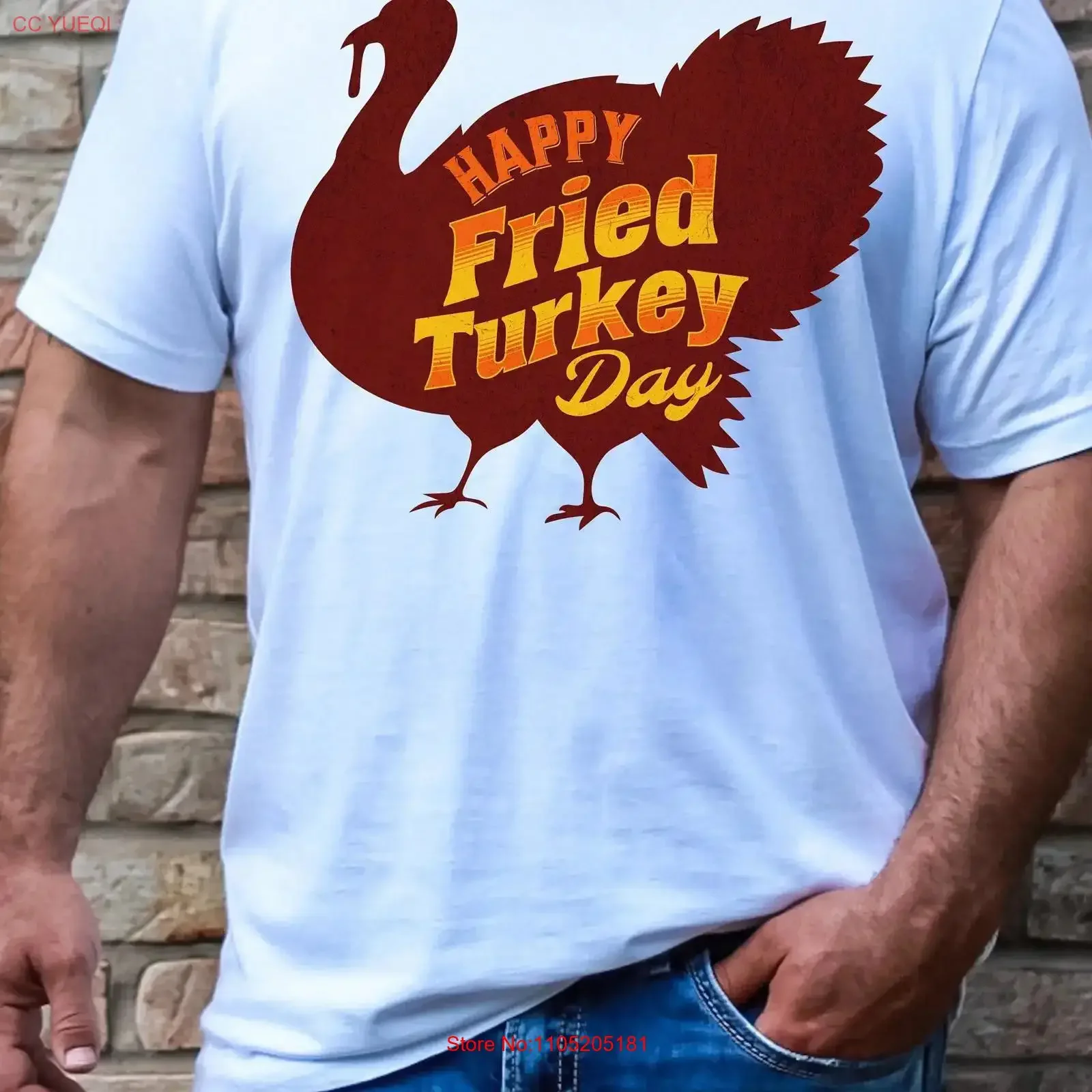 

Mens Thanksgiving shirt funny turkey friendsgiving gobble fall vibes Happy dinner vintage Washed Stretched designer clothes