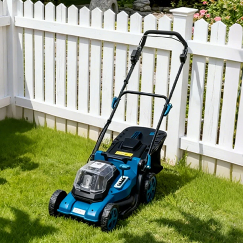 

Бесщеточная электрическая газонокосилка 1880 Вт, 13000 об/мин, 36VF, аккумуляторный триммер для травы, садовый инструмент для обрезки с аккумулятором 10000 мАч для дома