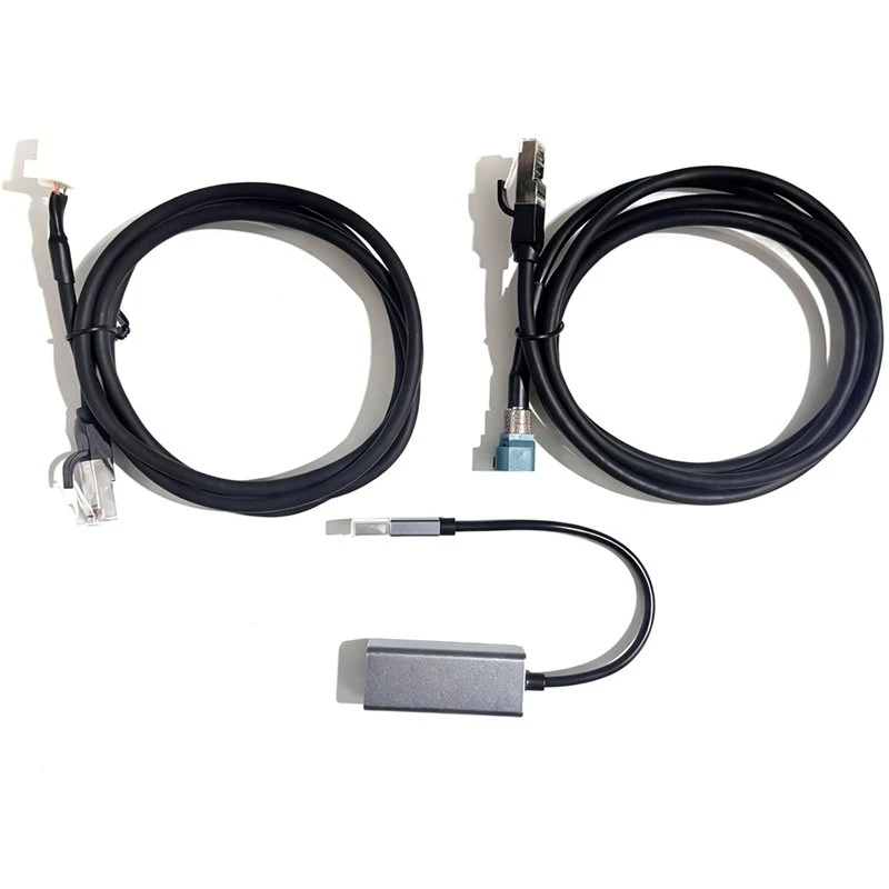 A95E-For Tool Box Repair For Tool For Tesla Model 3/Y Model S/X Diagnostic Service Ethernet Cable 1137658-00-A 1137658-00-C