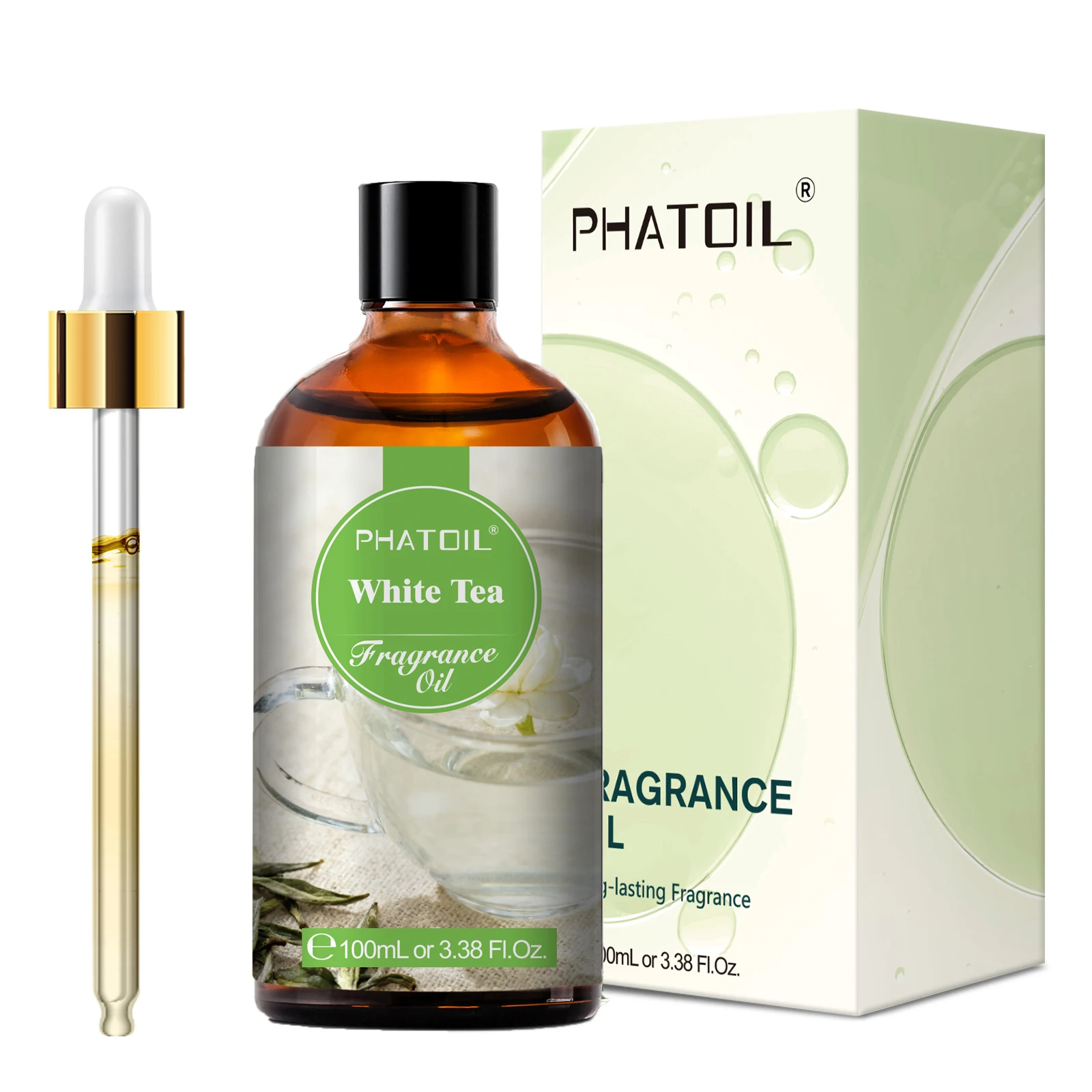 PHATOIL 100 ml Oud Warmth Duftöl für Diffusor, Aromatherapie, warmes Santal, Vanille, Amber, schwarze Orchidee, Aroma-Duftöle