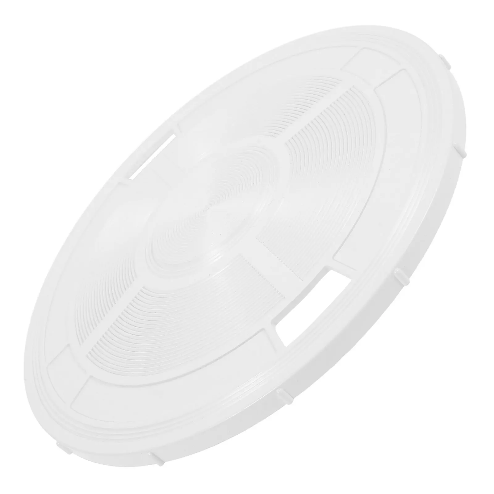 

Skimmer Cover Replacement Part for Pool ABS Built Skimmer Lid Round Design Debris Prevention Water Splash Safety Ground Pool