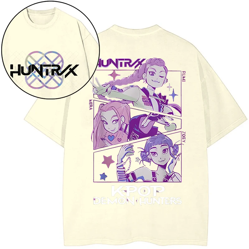 2025 أنيمي الساخن فيلم تي شيرت مطبوع بلايز خمر غسل القطن لينة المحملة عالية الجودة مضحك هدية لمحبي أنيمي الصيف تي شيرت #3