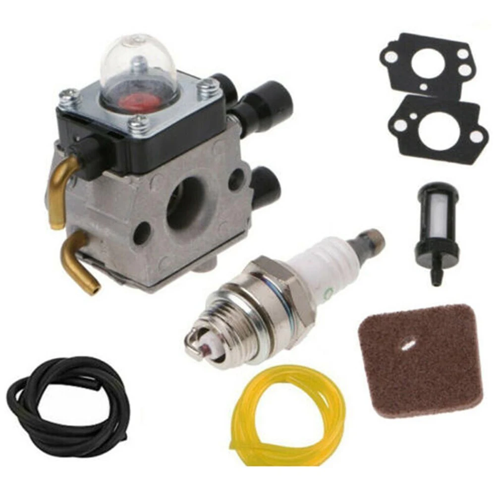 /Carburetor /Kit /With Fuel Lines Air Filter For FS38 FS45 FS55 FS75 For For FS80 FS85 KM55 KM80 KM85 HS75 HS80 String Trimmer P