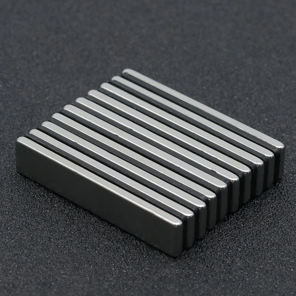 1/2/5/10/20Pcs Block Magnet 50x10x3 Neodymium Magnet N35 50mm x 10mm x 3mm Permanent NdFeB Super Strong Powerful Magnets