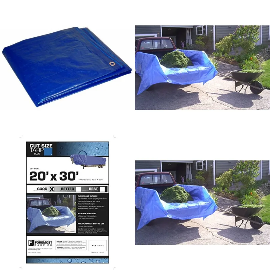

Multi-Purpose Economy Poly Tarp,,Blue