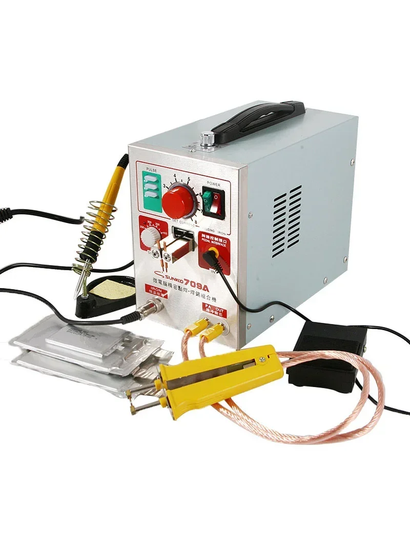 

New Electric 71B Spot Welding Pen Pulse Polymer Battery Connection Manual Welding 71B + 3 Pairs Of Welding Pins + Grinder