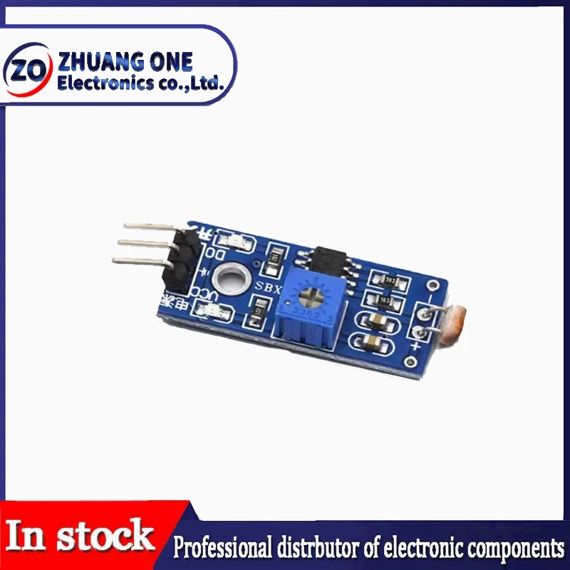 3pin 4pin Photosensitive Brightness Resistance Sensor Module Light Intensity Detect Photosensitive Resistor Module For Arduino