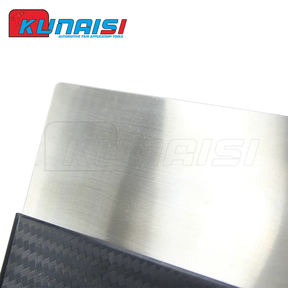 KUNAISI Trapezoidal Plastic Squeegee Scraper for Vinyl Car Wrapping Window Film Tinting Carbon Fiber Sticker Installation Tool