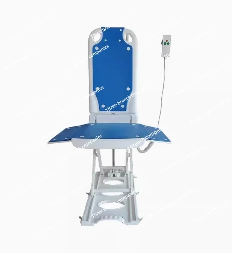 Electric Chair Lift, Get Up from Floor, Floor Lift, Can be Raised to 20” Help You Stand Up Again, Item Weight 30 LBS,Blue