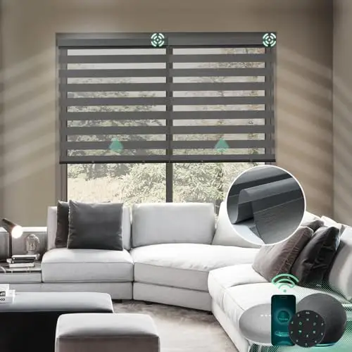 

Электрические полосатые жалюзи для окон Oriel, горизонтальная установка, встроенный тип, дистанционное управление, моторизованные полосатые жалюзи