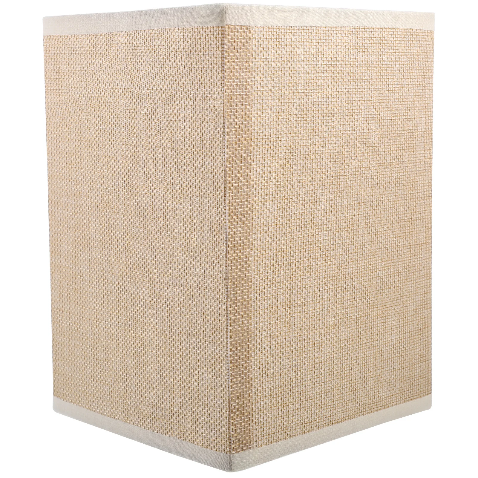 

Square Lamp Shade Linen Iron Decorative Replacement Lampshade for Living Room Bedroom Floor Lamp Indoor Light Cover